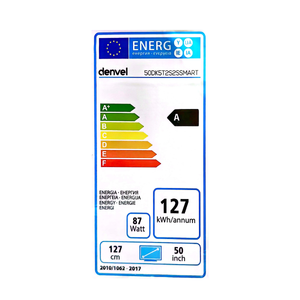 
	Téléviseur Denvel 50″ 50DK5 Smart Tv -Web’OS TV-4K