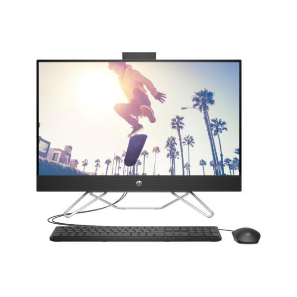 
	Ordinateur de bureau HP All-in-One 24-cb1490nh – Intel Core i5, 8 Go RAM, 512 Go SSD, Écran Tactile 24″ Full HD