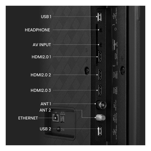 
	Téléviseur Hisense 58″ 58A6K Smart Tv 4K -Vidaa U