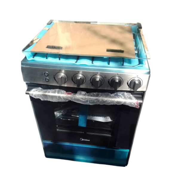 
	Cuisinière à gaz MIDEA  24BMG4G057 60×60- 4 feux