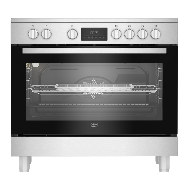 
	Cuisinière électrique Beko BGM30203EX -5 foyers (90×60) ( Vitrocéramique)