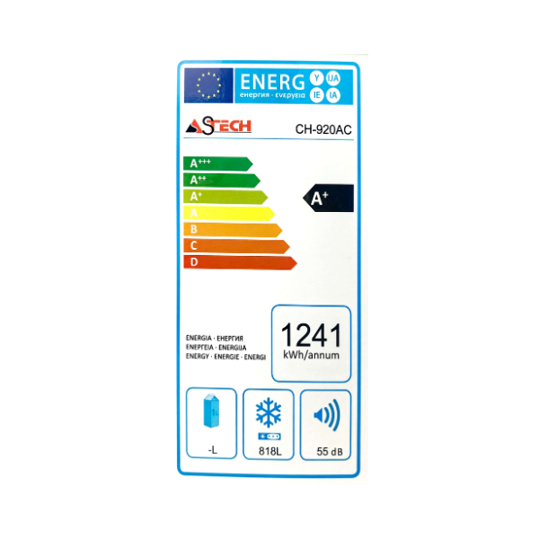 
	Congélateur Astech CH-920AC – 920 L