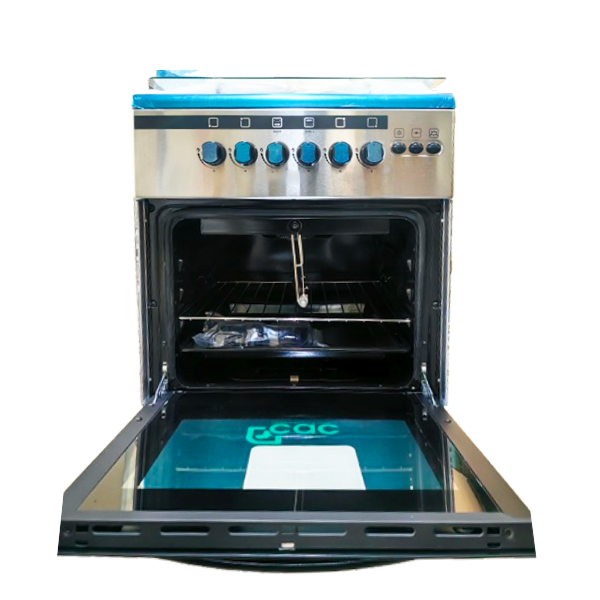 
	Cuisinière à gaz CAC CAC60F – 60×60 – 4 feux- Inox