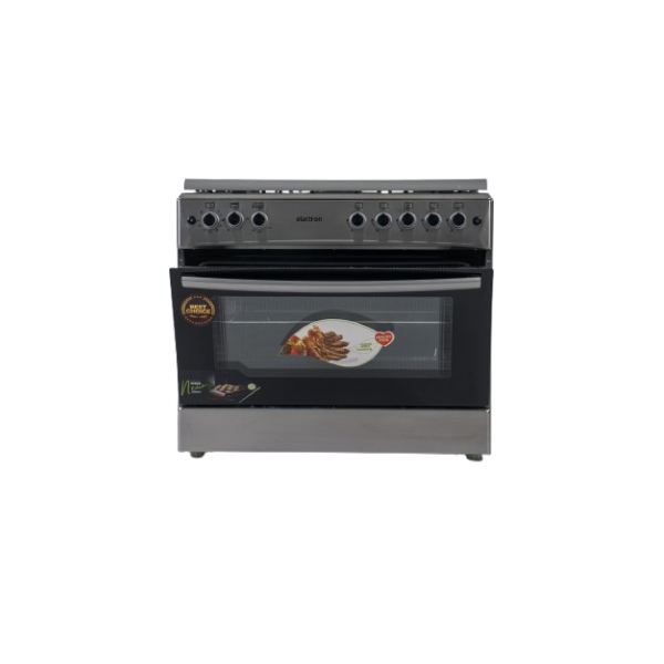 
	Cuisinière à gaz ELACTRON-EL- 6090 – 90×60- 5 feux