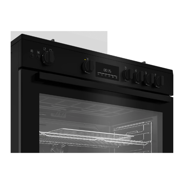
	Cuisinière à gaz Beko BGGR11225GB-5 Feux (90×60) (avec ventilation )