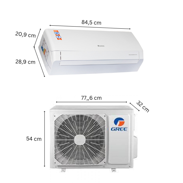 
	Split GREE GWC12ATBXA-K3NNA2B – 12000 BTU