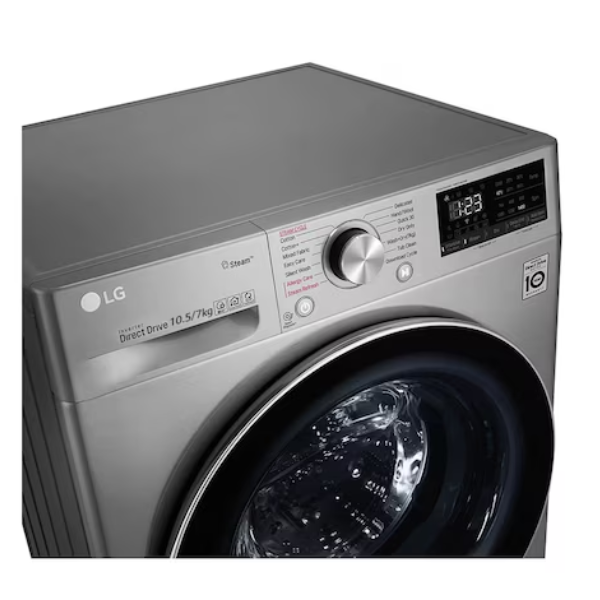 
	Machine à laver LG  F4V5RGP2T – 10.5/7 kg Lavante-séchante