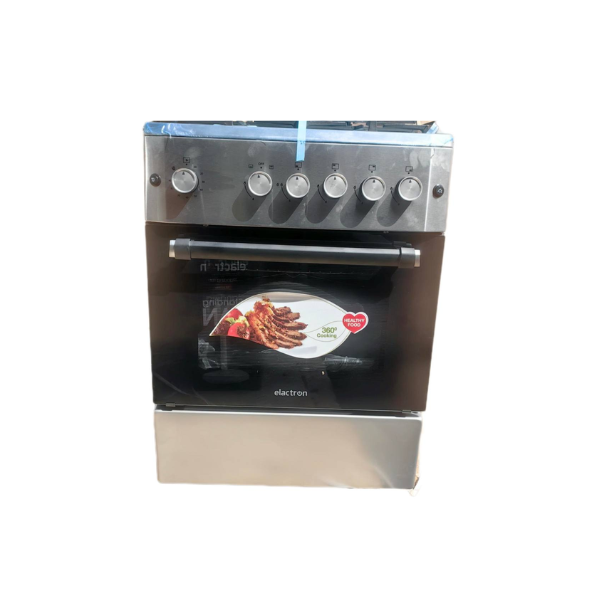 
	Cuisinière à gaz ELACTRON-EL- 6040 – 60×60- 4 feux(Full Option)