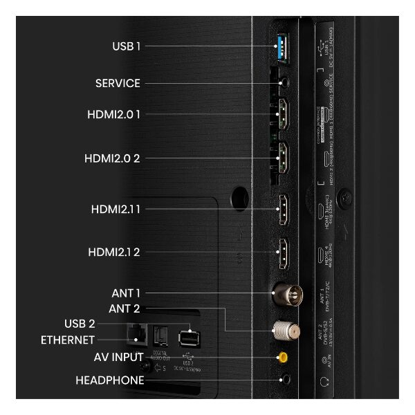 
	Téléviseur Hisense 100″ 100U7K Smart Tv 4K -Vidaa (ULED-QUANTUM)