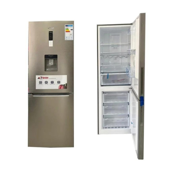 
	Réfrigérateur combiné avec fontaine ASTECH FC-378INO-OG – 322L – 3 Tiroirs (No-Frost)