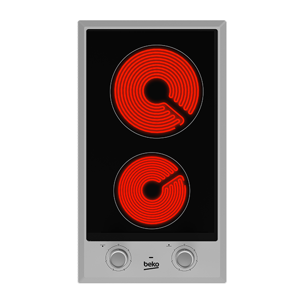 
	Plaque de cuisson électrique Beko HDCC32200X – 2 foyers- 2900W (Vitrocéramique – Encastrable)