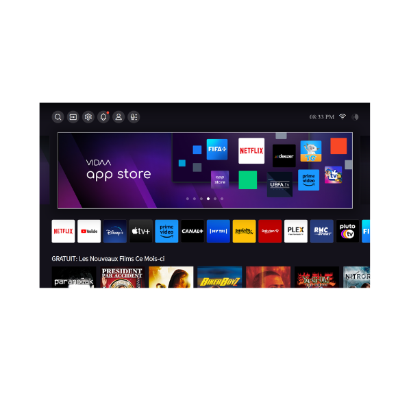 
	Téléviseur Hisense 43″ 43A4Q Smart Tv -Vidaa U