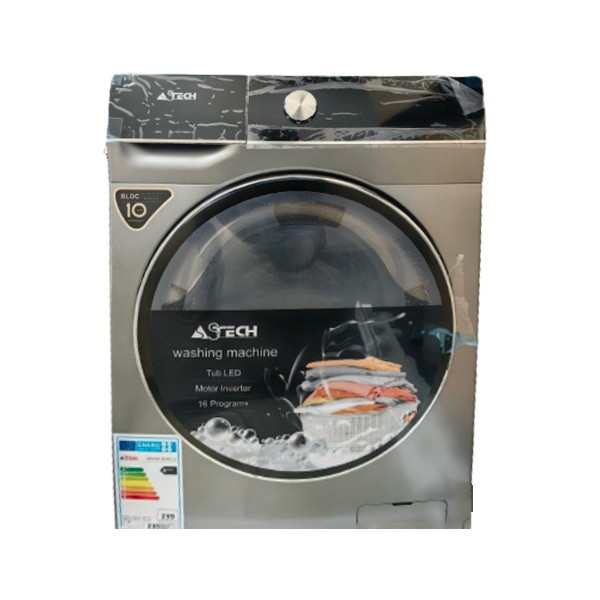 
	Machine à laver Astech MLV10F-M1003-LC – 10kg (Inverter)