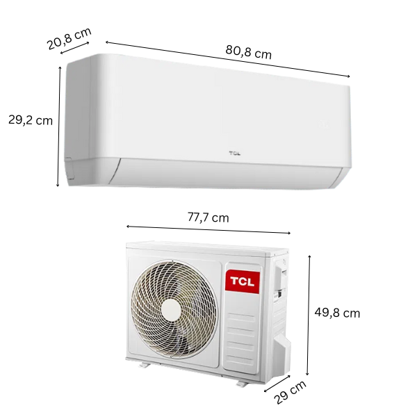 
	Split TCL SPTCL12 – 12000 BTU 1.5CV