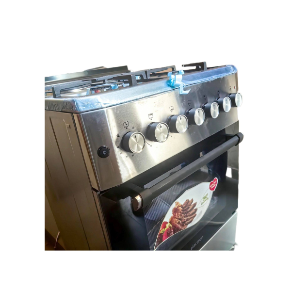 
	Cuisinière Mixte ELACTRON EL-6031-60×60 (3 feux à gaz et 1 foyer électrique )- four à gaz