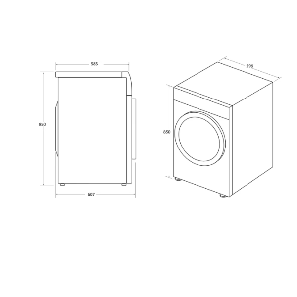 
	Sèche-linge Candy CSOEC10DGS- 10kg(Séchage par Condensation)