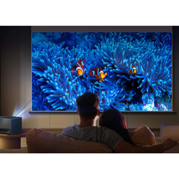 
	Smart Mini Projecteur Hisense – Focale ajustable 65-300″ -C1-Vidaa U