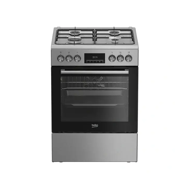 
	Cuisinière mixte Beko FBE62320XDL 60x60cm 4 feux ( 4 feux à Gaz & Four électrique )