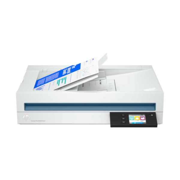 
	HP ScanJet Pro N4600 fnw1 : Scanner Professionnel Réseau Haute Performance avec Chargeur Automatique