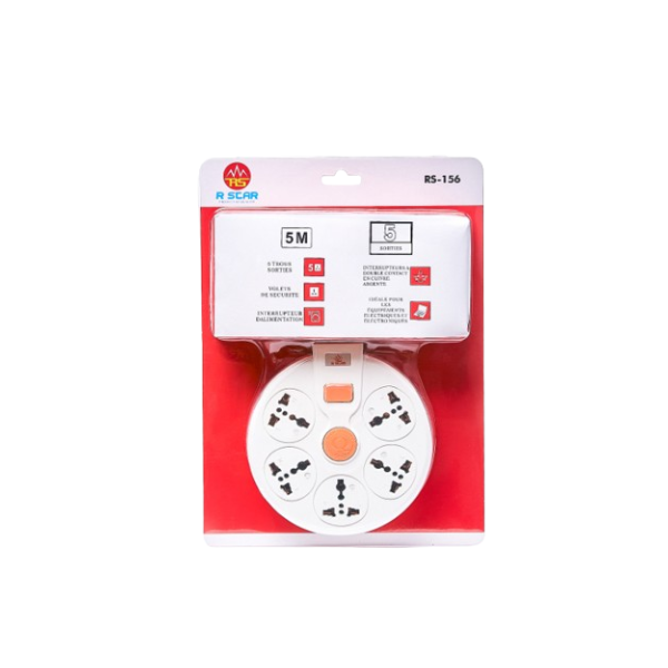 
	Rallonge électrique R SCAR RS-156 (5M)  (robuste et sécurisée)