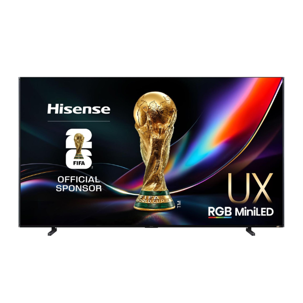 
	Téléviseur Hisense 100″ ULED-X QUANTUM DOT 4K RGB-MINI-LED RGB Mini LED AI Smart TV