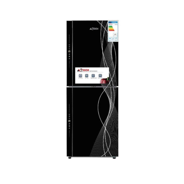 
	Réfrigérateur combiné Astech FC387BLK-VE- 288L – 4 Tiroirs