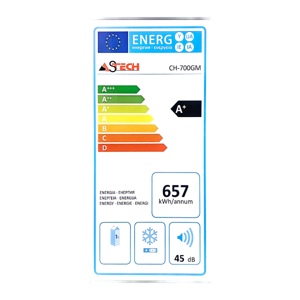 
	Congélateur horizontal Astech CH700GM – 503L