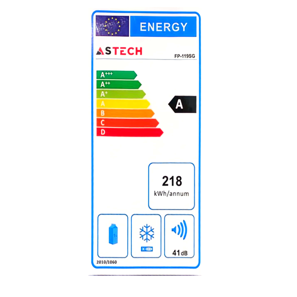 
	Réfrigérateur bar Astech FP-119SG -86 L