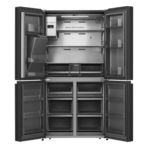 
	Réfrigérateur combiné  Hisense RQ9P600GTL 617L ( No Frost- Distributeur d’Eau et de Glace-Wifi)