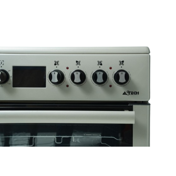 
	Cuisinière électrique Astech CK-78PLFOEL 60×60- 4 Feux/Inox