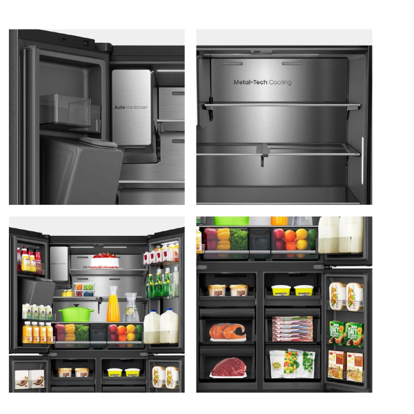 
	Réfrigérateur combiné  Hisense RQ9P600GTL 617L ( No Frost- Distributeur d’Eau et de Glace-Wifi)