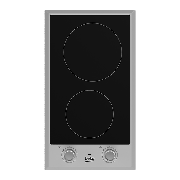 
	Plaque de cuisson électrique Beko HDCC32200X – 2 foyers- 2900W (Vitrocéramique – Encastrable)