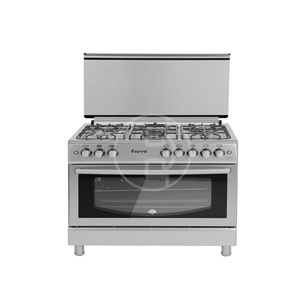 
	Cuisinière Ferre 90X60 F9P50G2 – 5 feux INOX avec grill