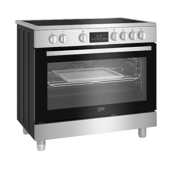 
	Cuisinière électrique Beko BGM30203EX -5 foyers (90×60) ( Vitrocéramique)