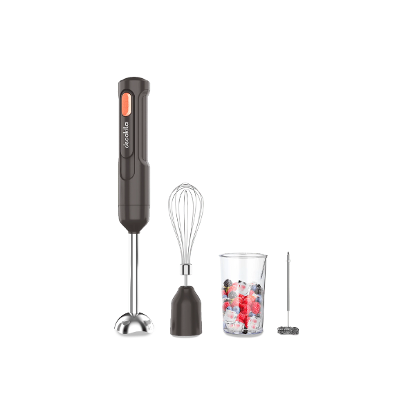 
	Mixeur plongeant sans fil 4 en 1 Decakila KMJB041G – 500mL – 100W