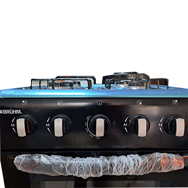 
	Cuisinière à gaz Brühm BGC-5540IB/IF 50×50- 4 feux