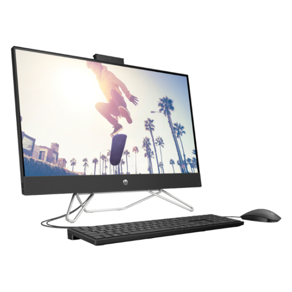 
	Ordinateur de bureau HP All-in-One 24-cb1490nh – Intel Core i5, 8 Go RAM, 512 Go SSD, Écran Tactile 24″ Full HD