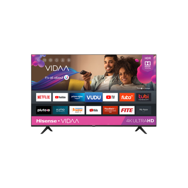 
	Téléviseur Hisense 32″LED Smart TV 32A4GS|A4Q VIDAA U