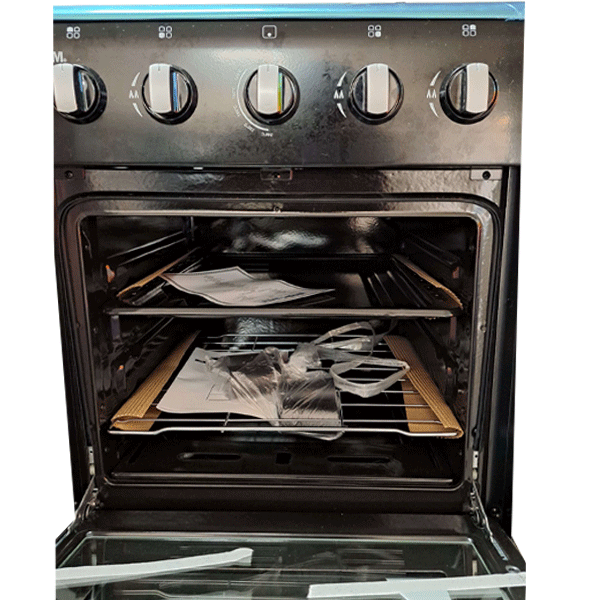 
	Cuisinière à gaz Brühm BGC-5540IB/IF 50×50- 4 feux