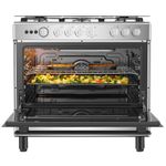 
	Cuisinière à gaz Hisense  HFG90335RX 90×60 CM 5 feux