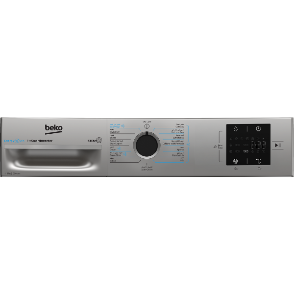 
	Machine à laver Beko BM1WFT39200BS 9kg Inverter