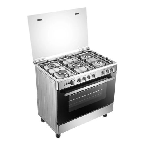 
	Cuisinière à gaz Hisense  HFG90335RX 90×60 CM 5 feux