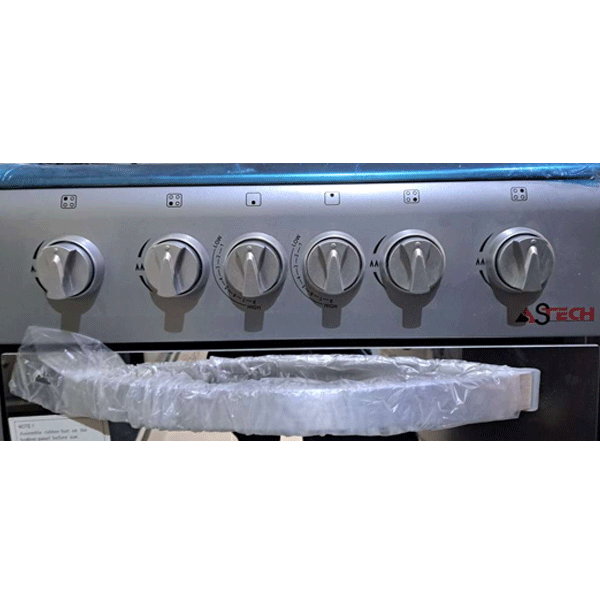 
	Cuisinière à gaz Astech 50×50 – 4 feux – Inox