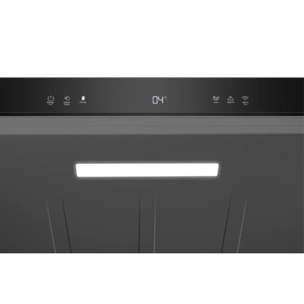 
	Réfrigérateur 1 Porte Hisense RL5K370GSFC – 372L, FreshFit, No Frost, Inverter & Connecté WiFi